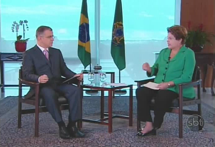 Dilma Rousseff SBT Brasil