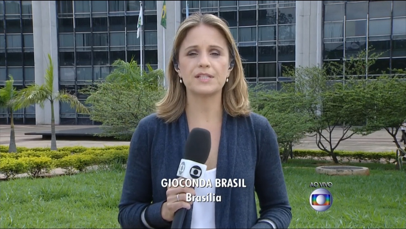 Gioconda Brasil: uma das principais repórteres de política da Globo sofreu grave acidente doméstico (Reprodução/Globo)