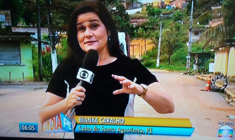 Nome de Bianka Carvalho foi escrito de maneira errada no GC do Bom Dia PE