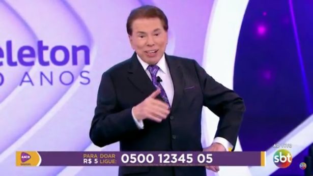 Silvio Santos apresenta Teleton