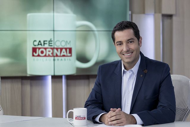 Luiz Megale no Café com Jornal