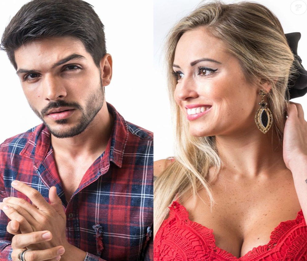 Lucas e Jéssica chamam atenção no reality da Globo (Divulgação/TV Globo)