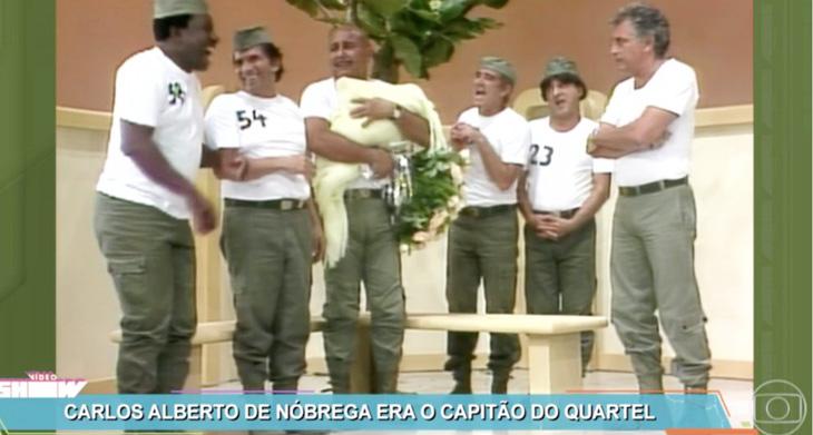 Carlos Alberto de Nóbrega integrou elenco de Os Trapalhões (Divulgação/TV Globo)