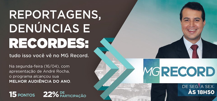 MG Record apresentado por André Rocha