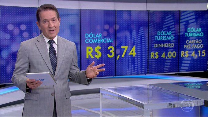 Carlos Tramontina no Jornal da Globo desta sexta