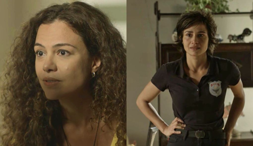 Selma (Carol Fazu) e Maura (Nanda Costa) de Segundo Sol