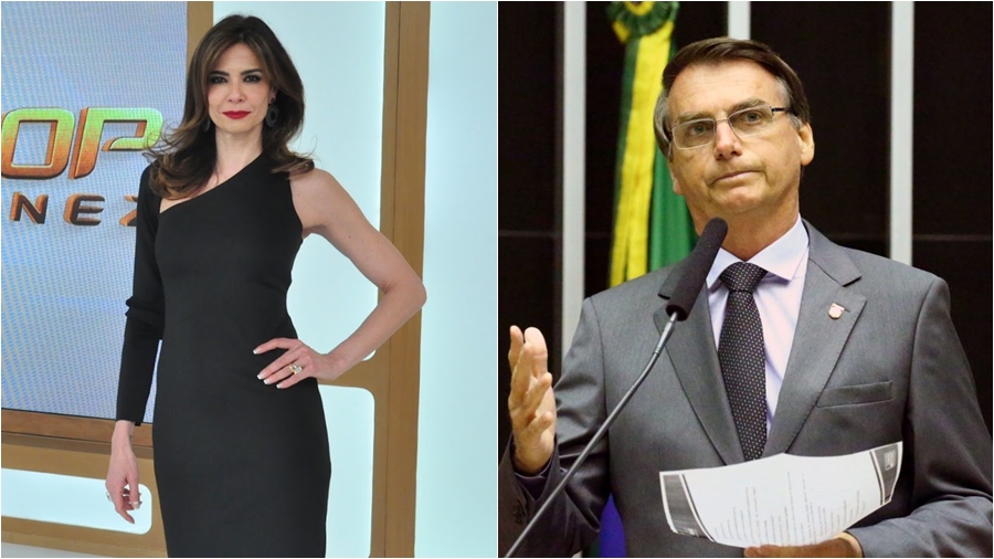 Luciana Gimenez gravou vídeo parabenizando candidato Jair Bolsonaro (Reprodução: Internet)