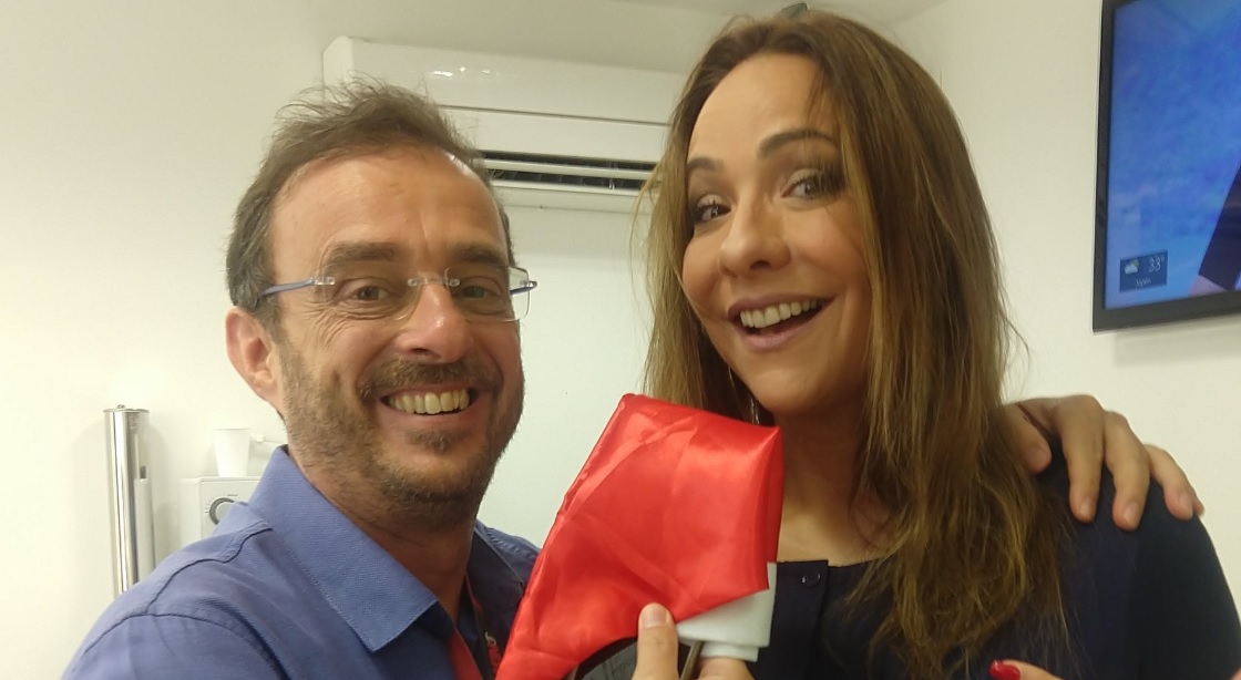 Octavio Guedes e Maria Beltrao, jornalistas da Globo News