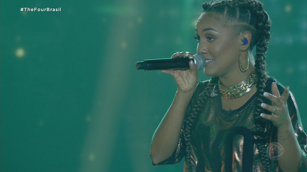 A cantora Nega é uma das novas finalistas do The Four Brasil