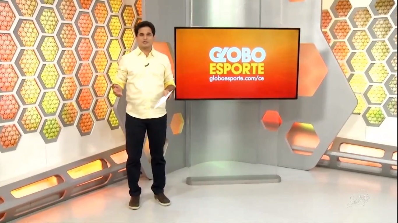 Kaio Cezar, apresentador do Globo Esporte CE