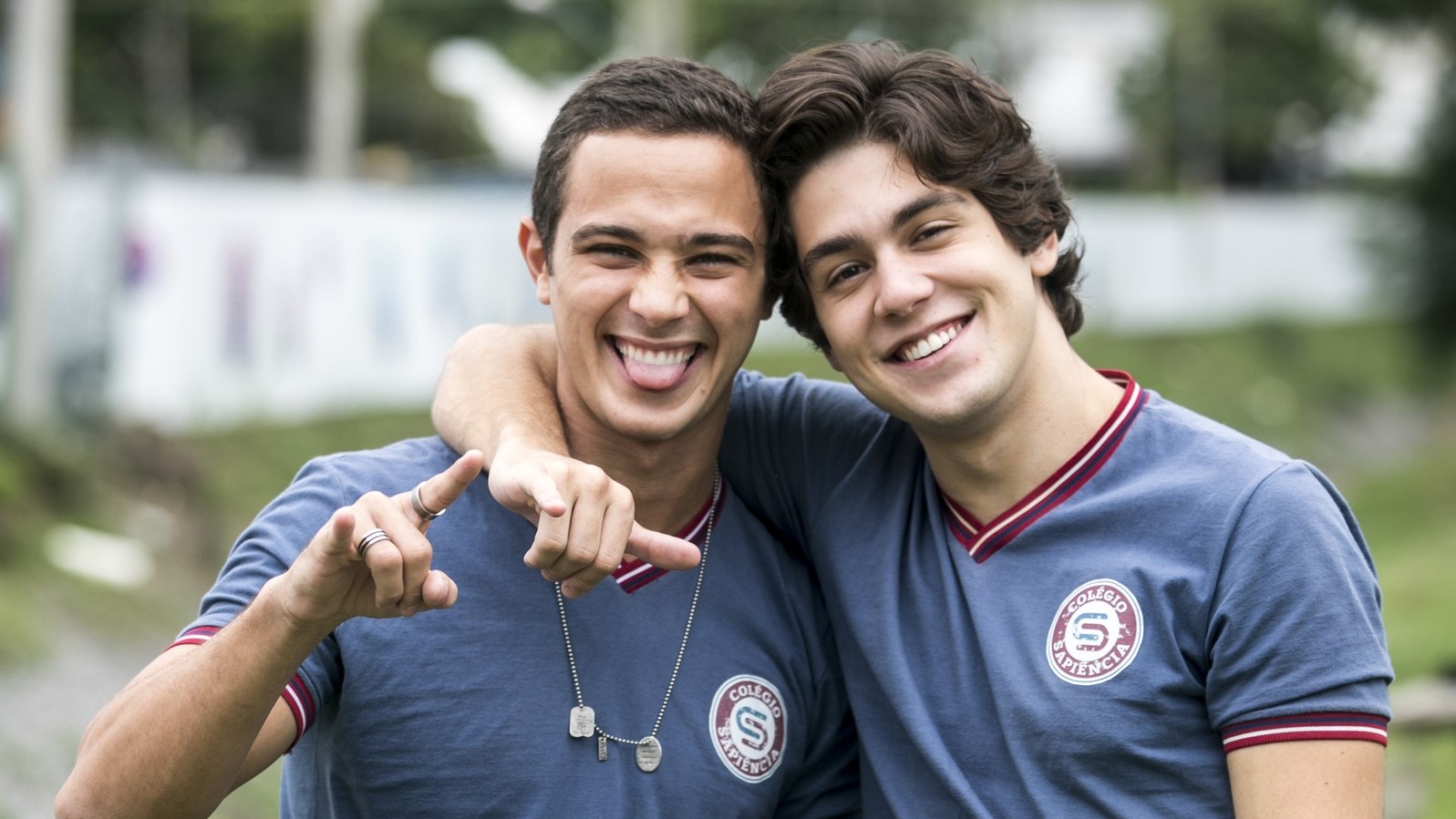 Márcio (André Luiz Frambach) e Alex (Daniel Rangel) em Malhação Vidas Brasileiras