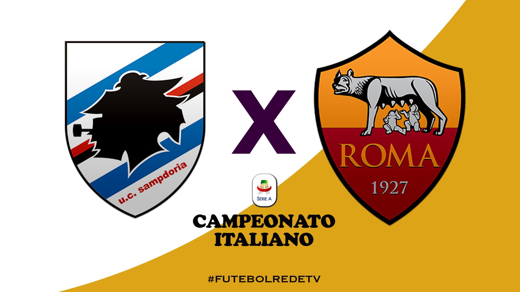 Sampdoria e Roma se enfrentam pela 30ª rodada da segunda fase do Campeonato Italiano