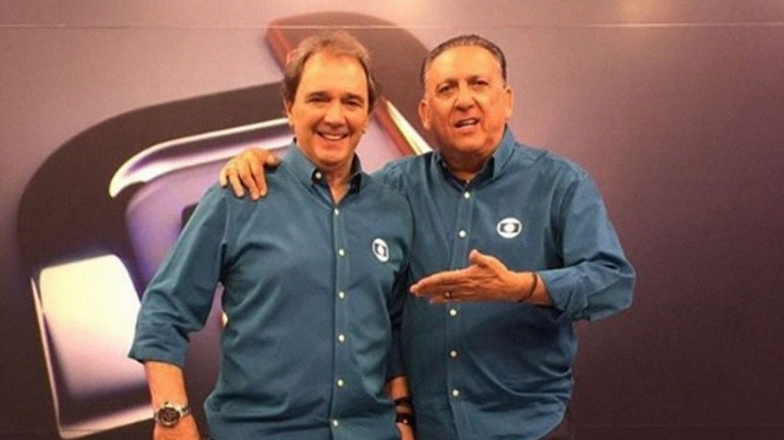 Reginaldo Leme e Galvão Bueno (Reprodução / Instagram)