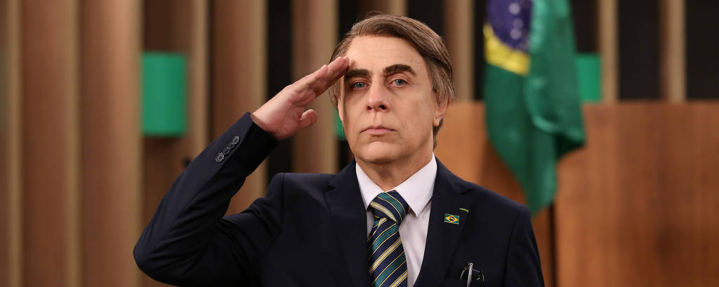 Tom Cavalcante como Bolsonaro no Multi Tom