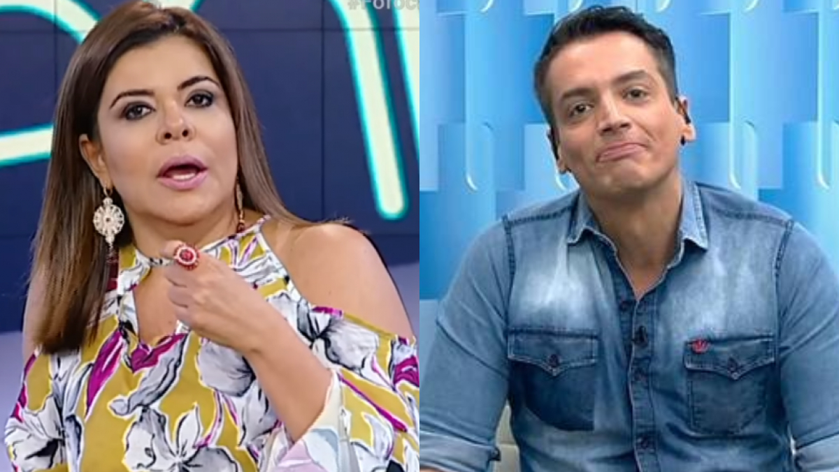 Mara Maravilha insultou Leo Dias em uma rede social