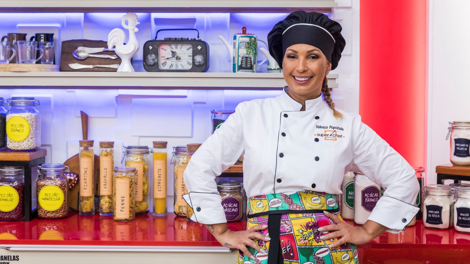 Valesca Popozuda está na oitava edição do Super Chef Celebridades