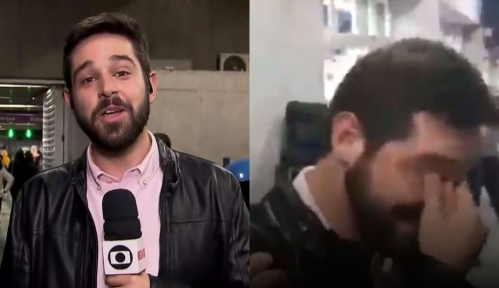 Victor Bonini, repórter que se despediu da TV Globo nesta quarta-feira (31)