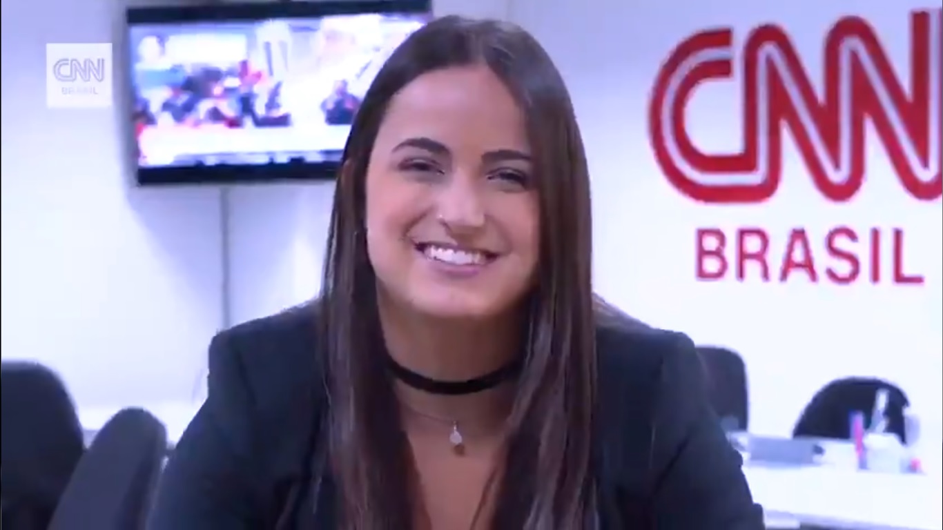 Mari Palma apareceu em vídeo da CNN Brasil