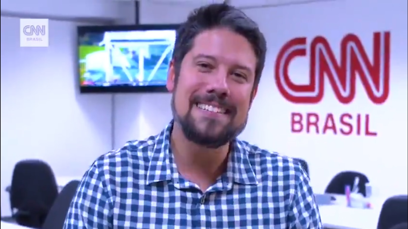 Phelipe Siani falou sobre ser apresentador na CNN Brasil