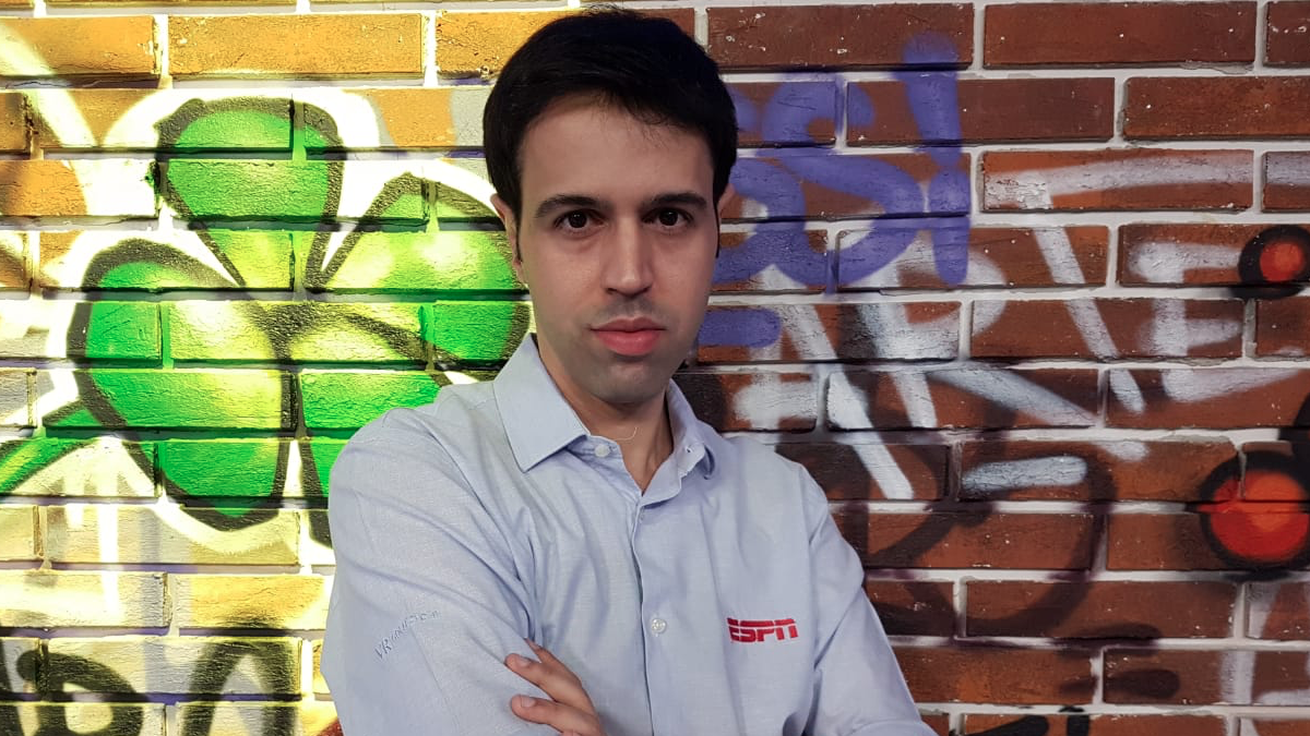 Raphael Prates: jornalista é o novo comentarista da ESPN Brasil (Divulgação/ESPN Brasil)