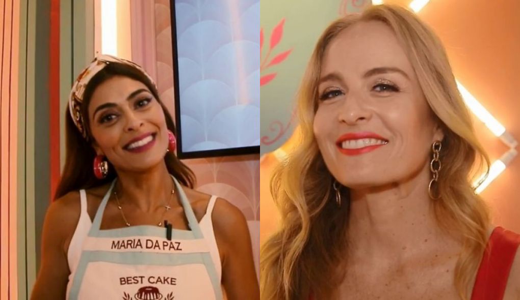 Juliana Paes e Angélica no Best Cake, de A Dona do Pedaço