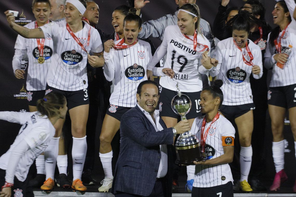 Campeão da Libertadores, Corinthians enfrenta SPFC na final do Paulista Feminino (Reprodução)