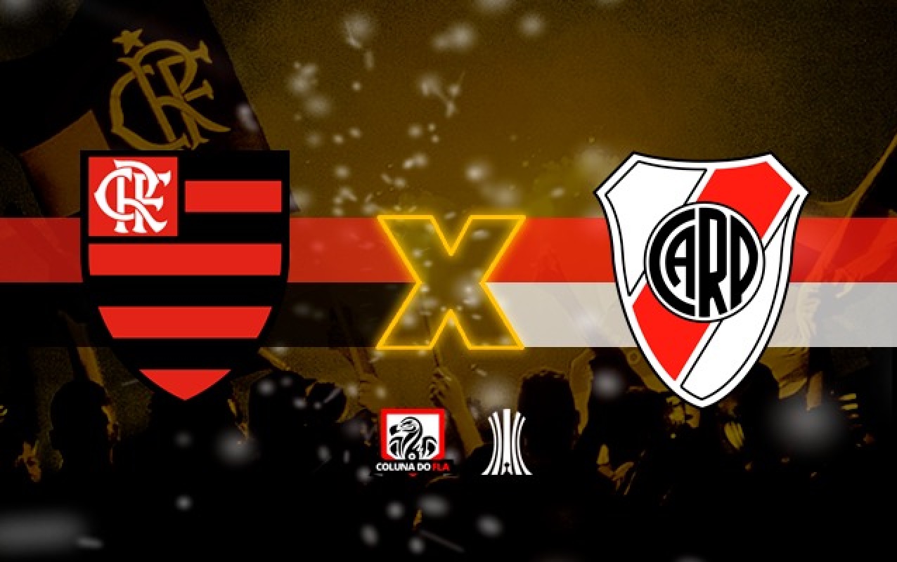 Flamengo x River Plate (Reprodução)