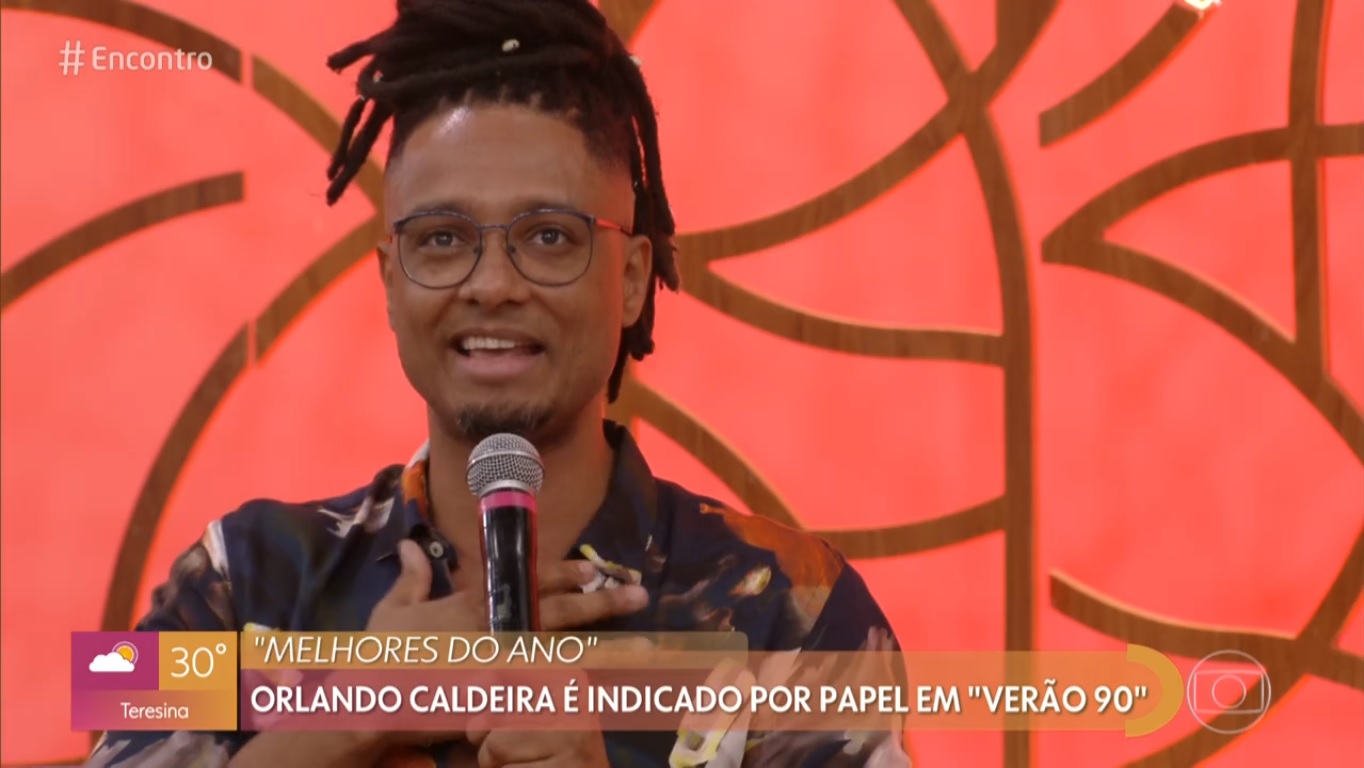 Orlando Caldeira no Encontro com Fátima Bernardes