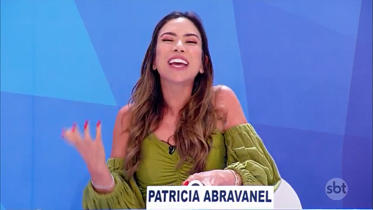 Patricia Abravanel no Programa Silvio Santos