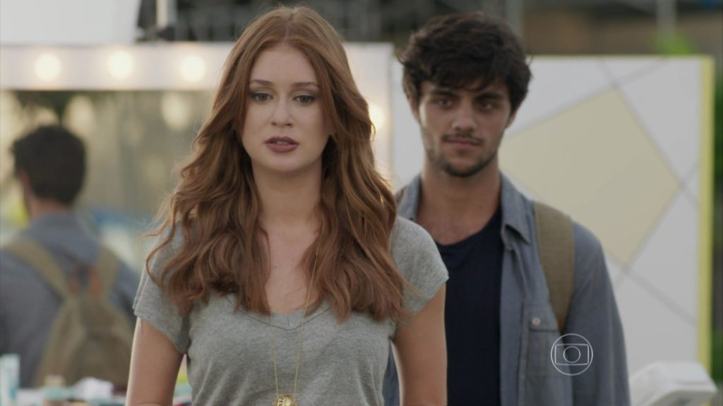 Marina Ruy Barbosa e Felipe Simas como Eliza e Jônatas em Totalmente Demais (Divulgação / Globo)