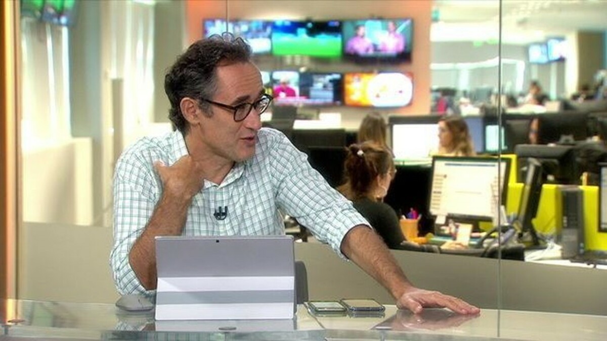 Marcelo Barreto no Redação SporTV