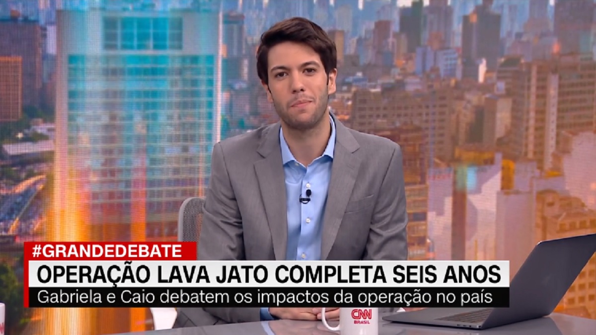 Caio Coppolla, comentarista da CNN Brasil