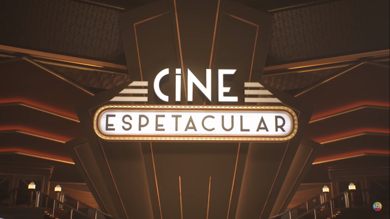 Logotipo da sessão de filmes Cine Espetacular, do SBT