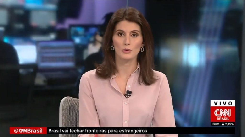 Carol Nogueira, no Expresso CNN