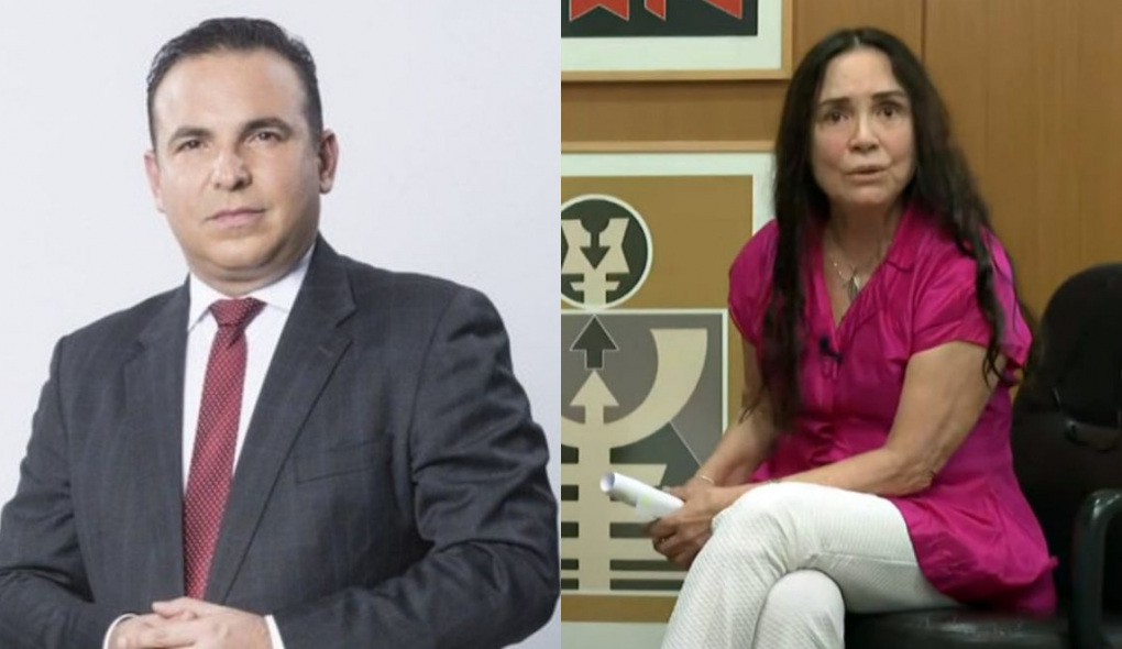 Reinaldo Gottino e Regina Duarte