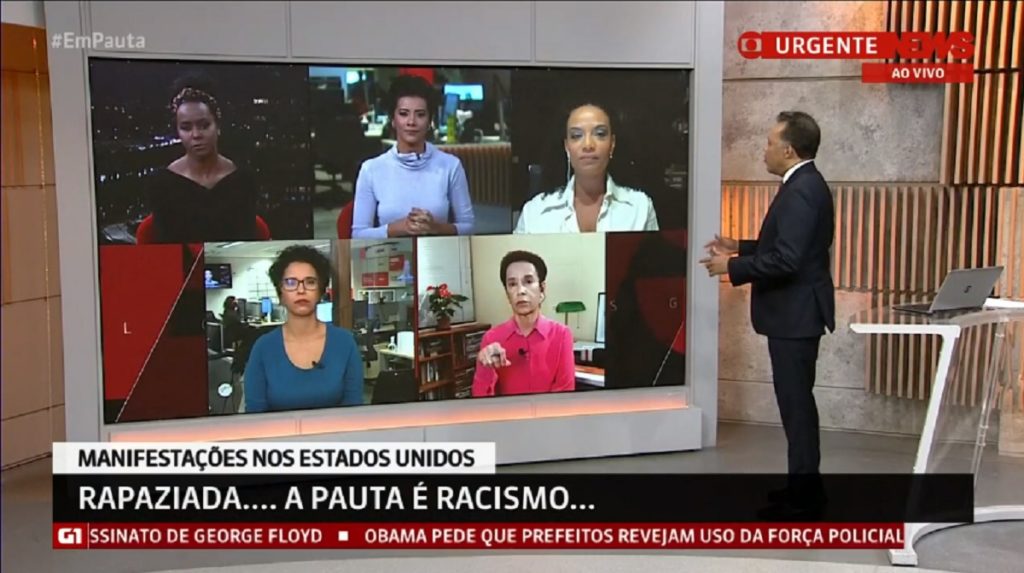 Em Pauta, da GloboNews, é feito por jornalistas negros
