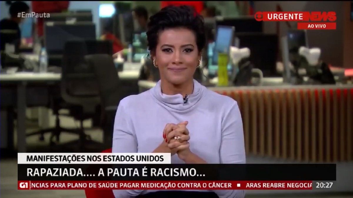 Aline Midlej, da GloboNews, no Em Pauta