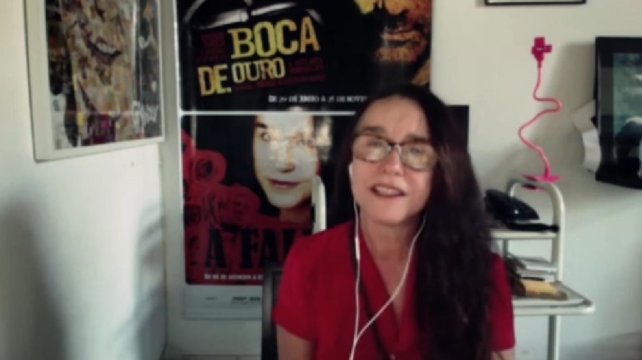 Lucélia Santos no Conversa com Bial (Divulgação / Globo)