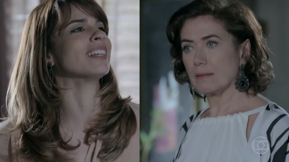 Danielle (Maria Ribeiro) e Maria Marta (Lilia Cabral) em Império (Reprodução/Globo)
