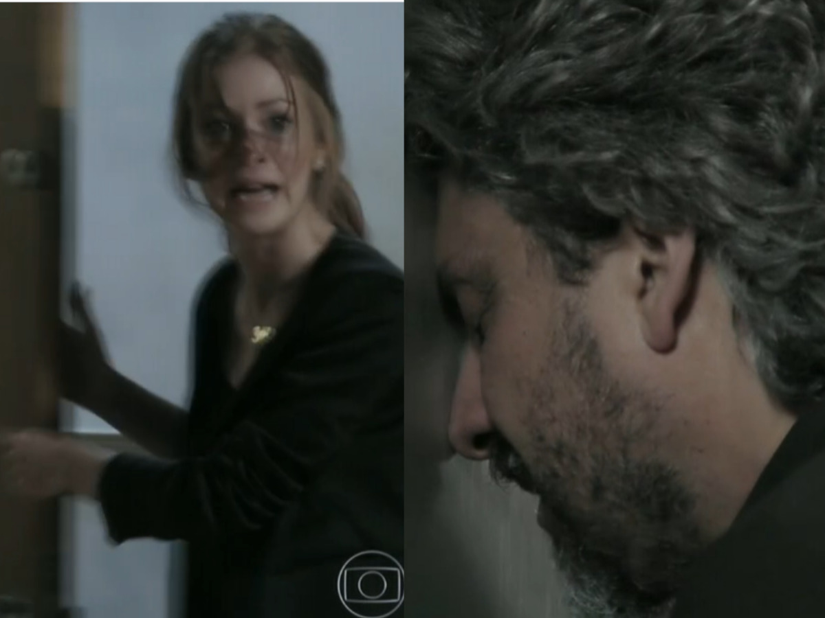 Maria Isis (Marina Ruy Barbosa) e José Alfredo (Alexandre Nero) em Império (Reprodução/Globo)