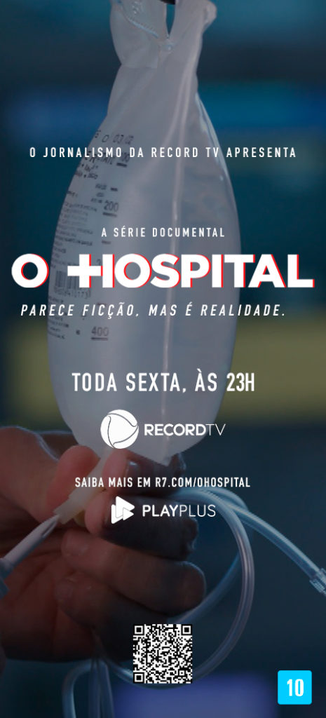 Publicidade da série O Hospital (Divulgação)