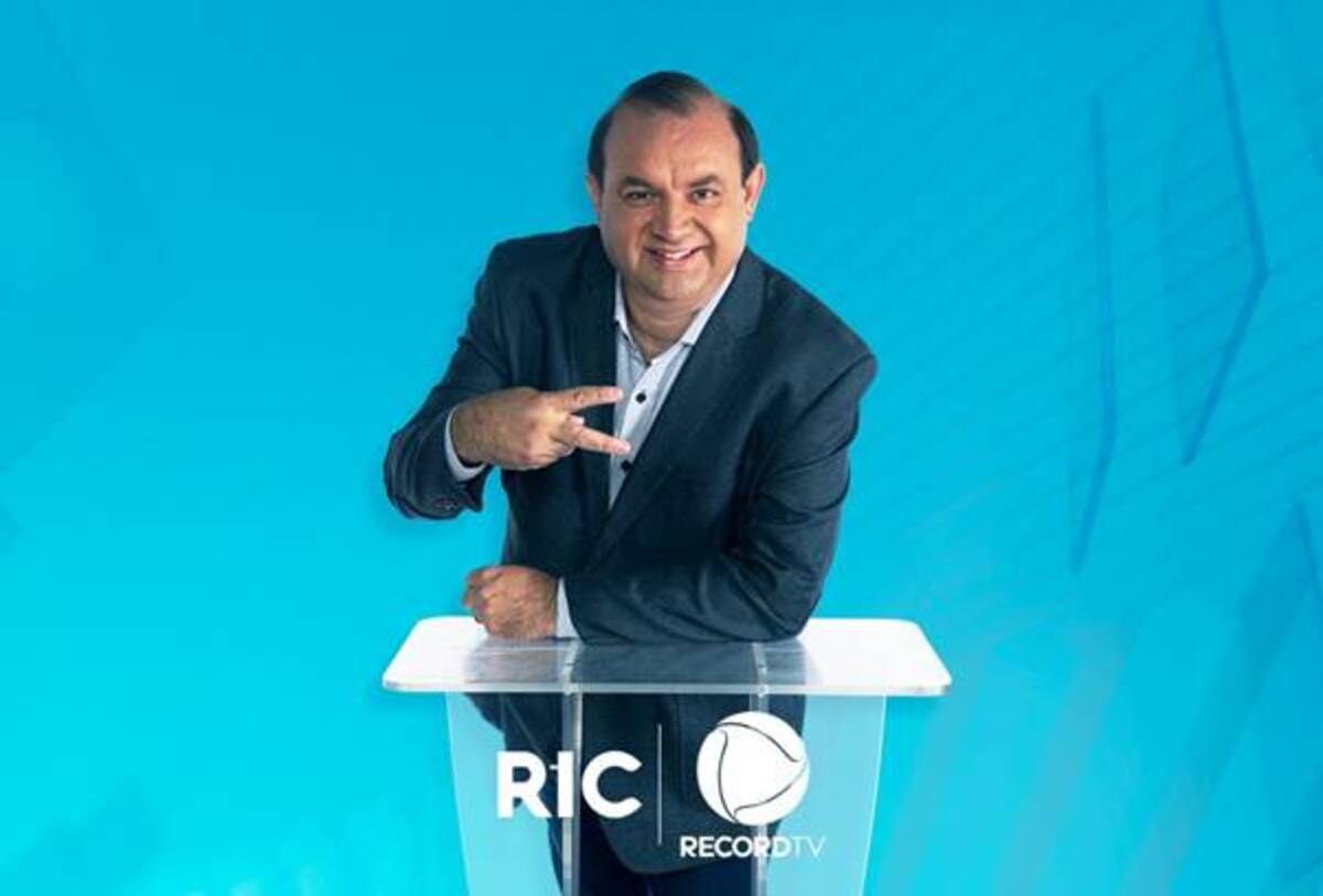 Salsicha, apresentador do Balanço Geral da RIC Record TV Maringá