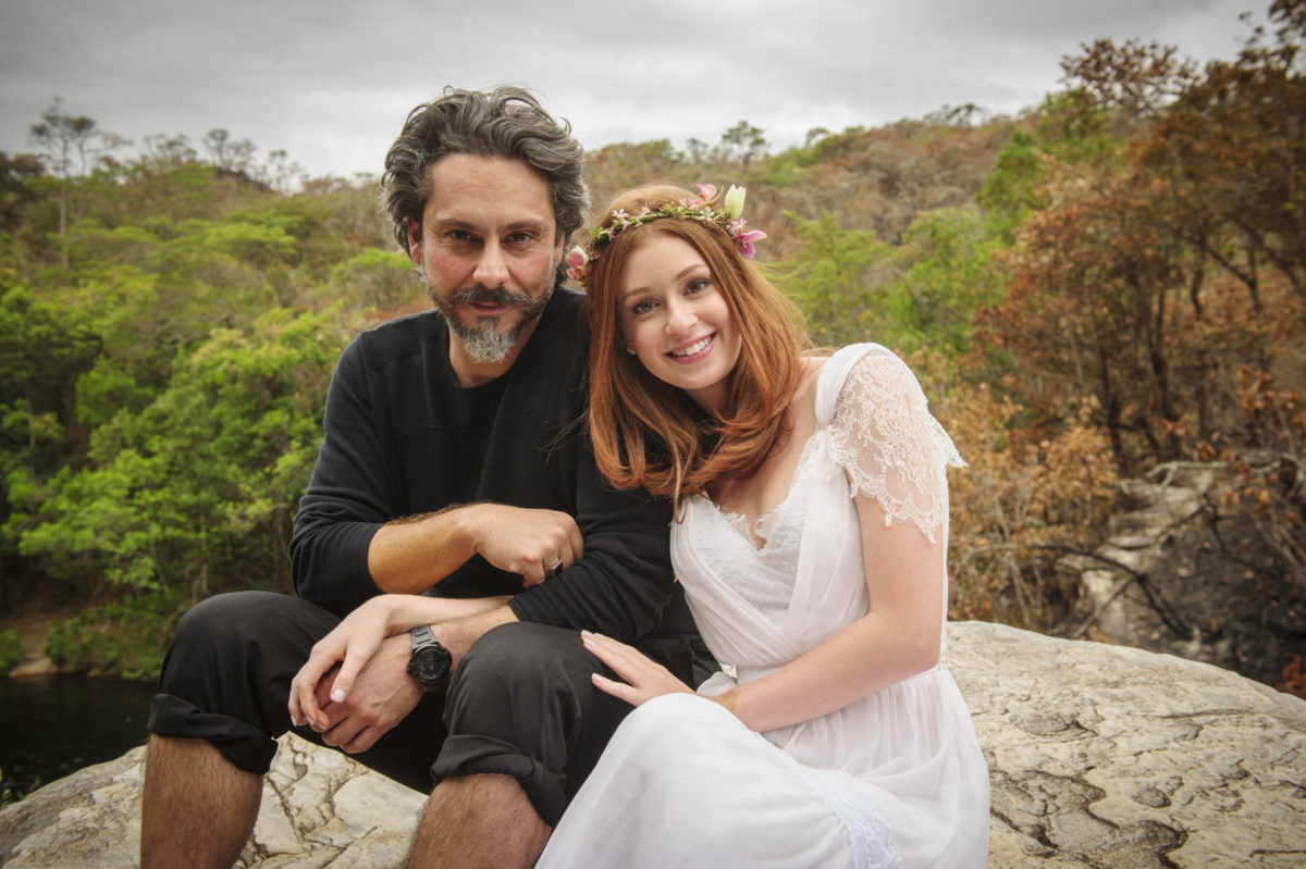 José Alfredo e Maria Ísis se casam no Monte Roraima (Divulgação/Globo)