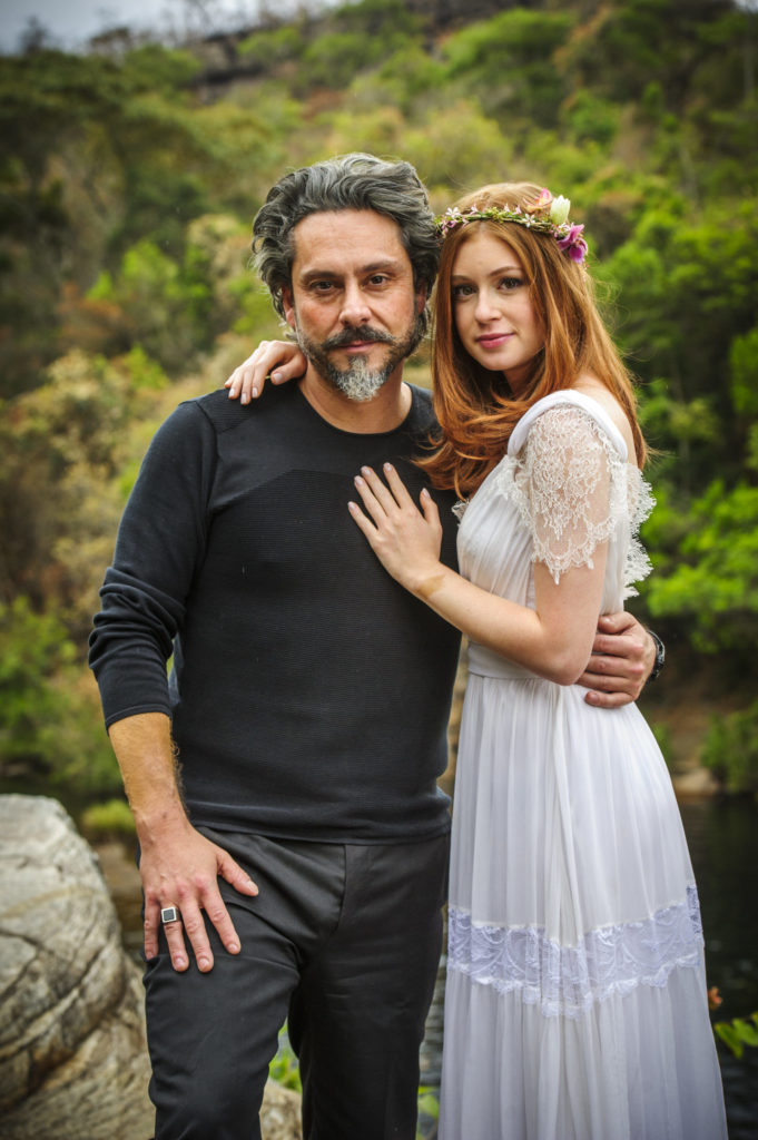 José Alfredo e Maria Ísis se casam no Monte Roraima (Divulgação/Globo)
