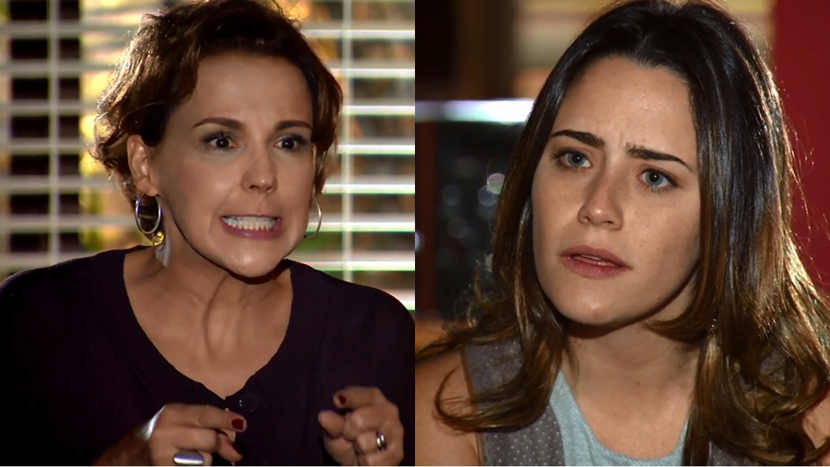 Eva (Ana Beatriz Nogueira) e Ana (Fernanda Vasconcellos) em cena de A Vida da Gente (Reprodução: Globo)