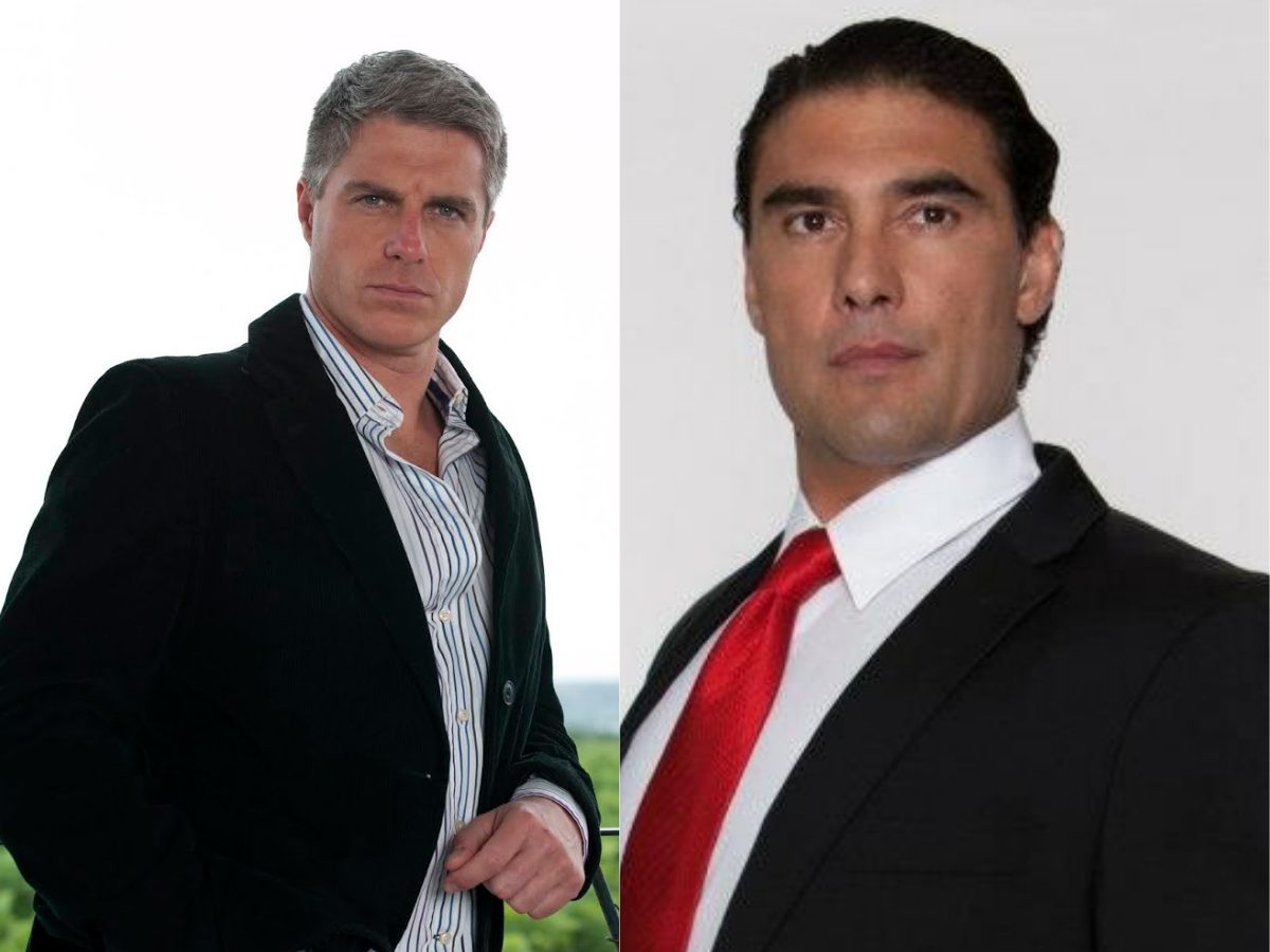 Carlos e Aguiar em Amores Verdadeiros (Divulgação - Televisa)