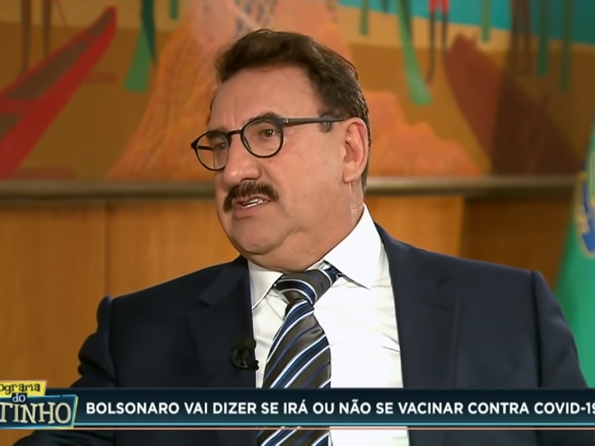 Ratinho em entrevista com Jair Bolsonaro (Reprodução: SBT)