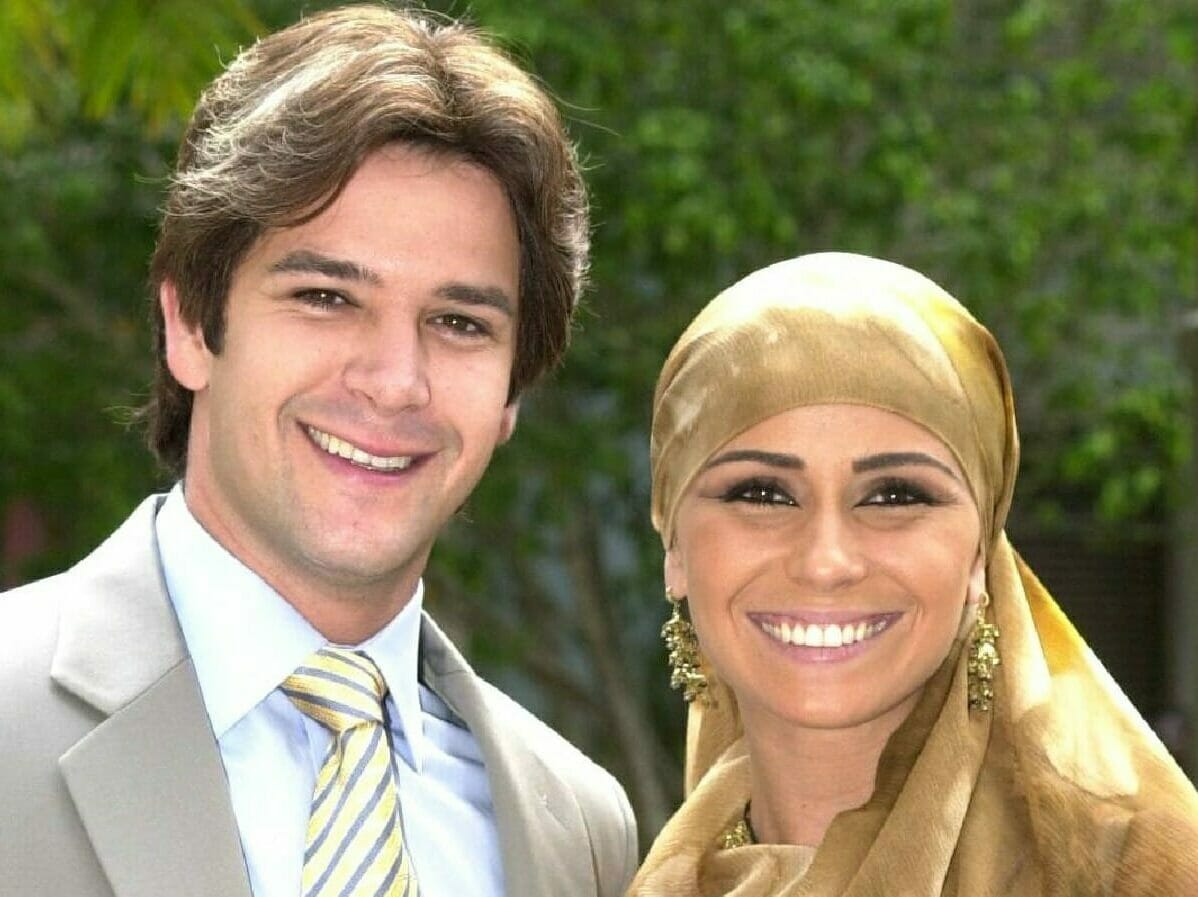 Lucas (Murilo Benício) e Jade (Giovanna Antonelli) em O Clone (Divulgação/Globo)