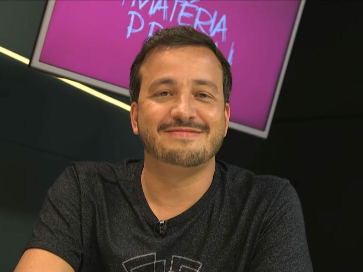 Rafael Cortez apresenta o Matéria Prima na TV Cultura (Reprodução)