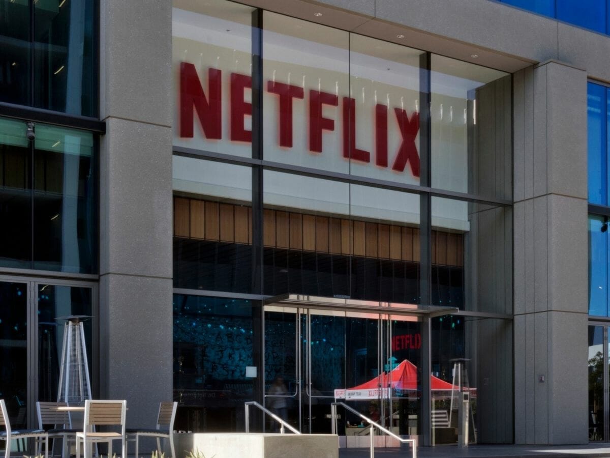 Fachada de sede da Netflix em Hollywood
